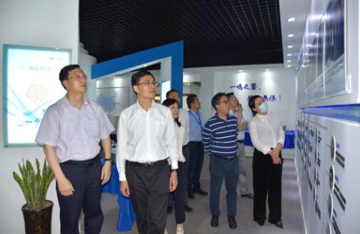 上海市核電辦公室陸海賓一行赴中核八所調(diào)研核電裝備制造技術